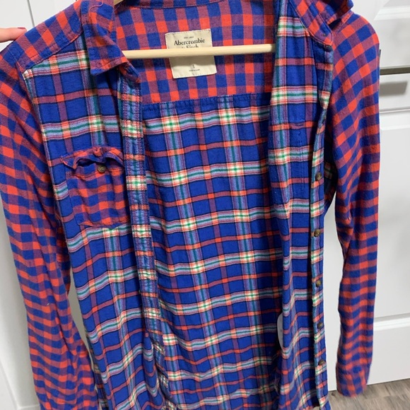 Abercrombie and Fitch plaid shirt - Picture 1 of 4
